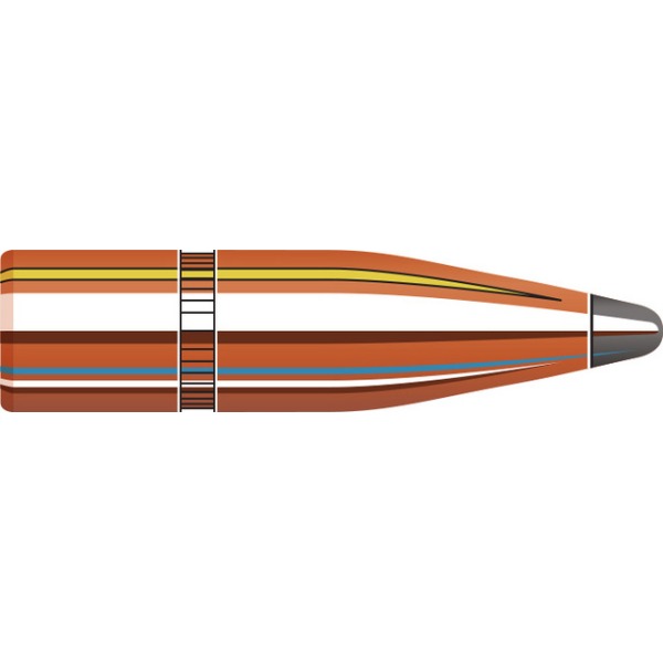 Hornady 28 Caliber, 7mm (.284 Diameter) Bullets 139 grain Spire Point Box of 100