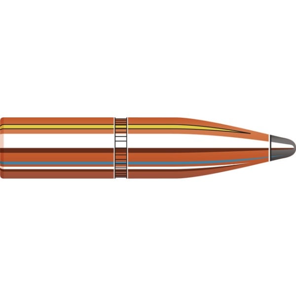 Hornady 28 Caliber, 7mm (.284 Diameter) Bullets 175 grain Spire Point Box of 100