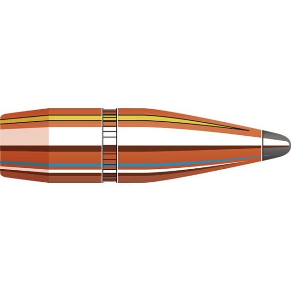 Hornady 30 Caliber (.308 Diameter) Bullets 165 grain Boat Tail Spire Point Box of 100