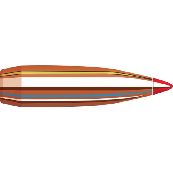Hornady A-Max 30 Caliber (.308 Diameter) Bullets 168 grain Polymer Tip Box of 100