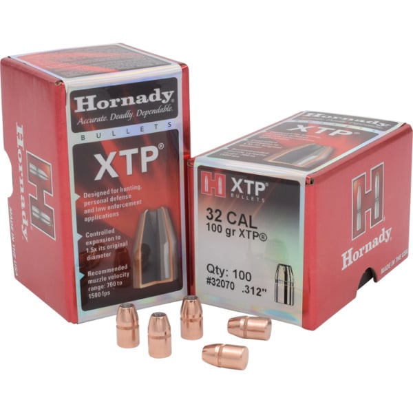 Hornady XTP 303 Caliber (.312 Diameter) Bullets 100 grain Jacketed Hollow Point Box of 100
