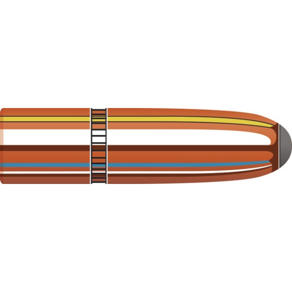 Hornady 338 Caliber (.338 Diameter) Bullets 250 grain Round Nose Box of 100