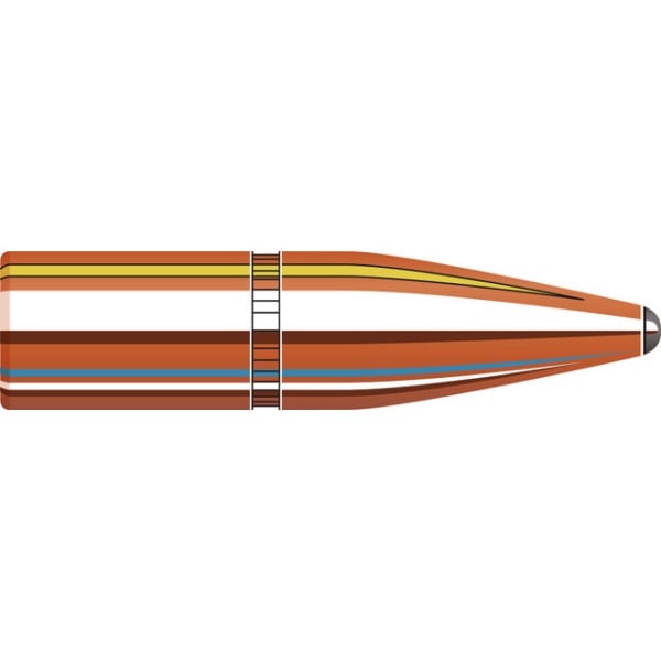 Hornady 338 Caliber (.338 Diameter) Bullets 250 grain Spire Point Box of 100