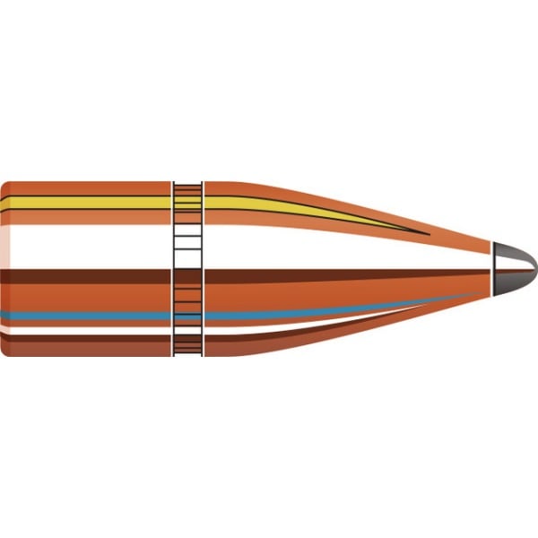 Hornady .358 Diameter Bullets 200 grain Spire Point Box of 100