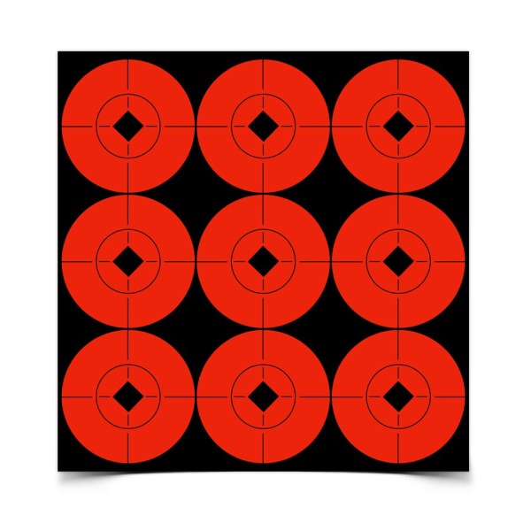 BIRCHWOOD-CASEY TARGET SPOTS 90-2" SPOTS 12/CS