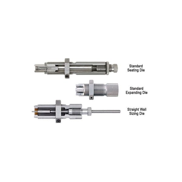 Hornady Custom Grade 3 Die Set 8mm Lebel Revolver (8mm/92, 8x27mmR, 8mm French Ordnance)