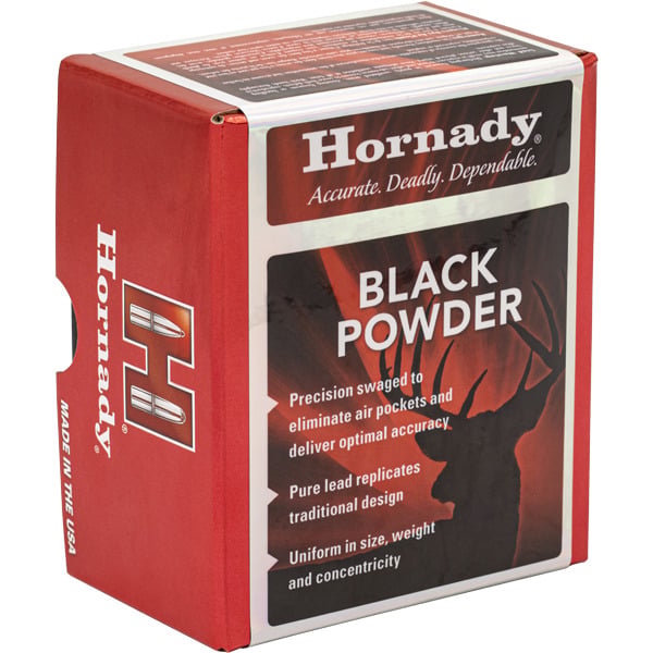 HORNADY 50c (.490) LEAD ROUND BALL 100/BX