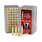 Hornady Varmint Express 17 Hornady Magnum Rimfire (HMR) Ammunition 17 Grain V-Max Polymer Tip Box of 50