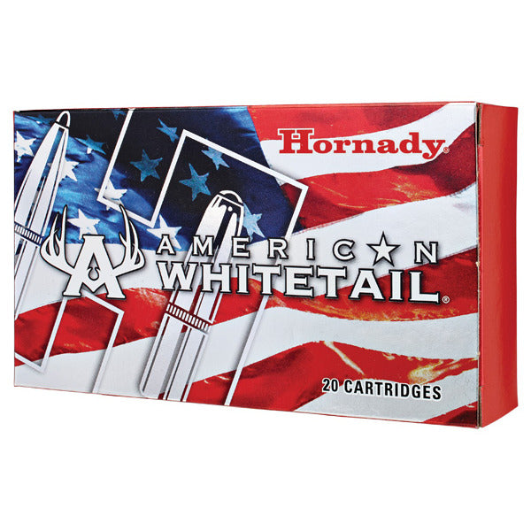 Hornady American Whitetail 300 Winchester Magnum Ammunition 180 Grain InterLock Soft Point Box of 20