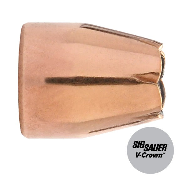 Sierra V-Crown 9mm (.355 Diameter) Bullets 90 grain Jacketed Hollow Point Box of 100
