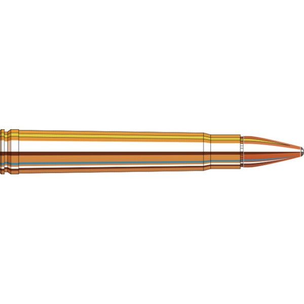 Hornady Dangerous Game 375 H&H Magnum Ammunition 270 Grain InterLock Jacketed Soft Point Box of 20