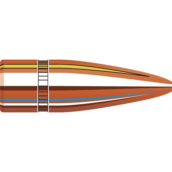 Hornady 30 Caliber (.308 Diameter) Bullets 125 grain Hollow Point Box of 100