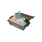 MTM SHOTSHELL STORAGE BOX 25rd *4-PACK* CLEAR 6/CS
