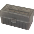 MTM RIFLE FLIP-TOP 50rd 22250-308/CLR-SMOKE 24/CS