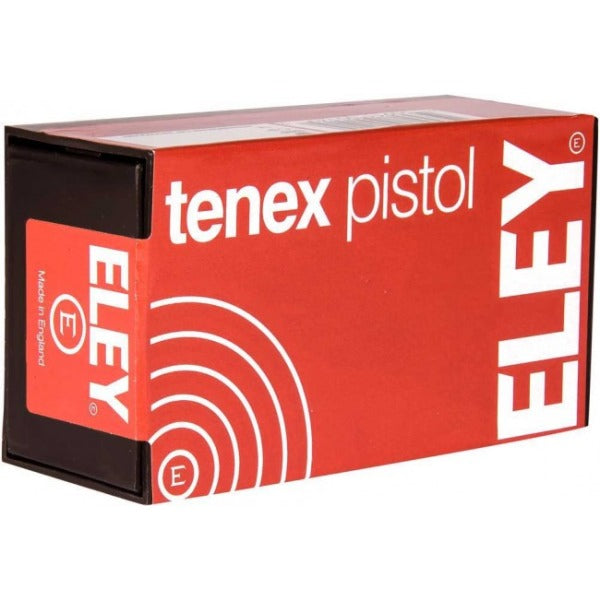 Eley Tenex Pistol 22 Long Rifle Ammunition 40 Grain Lead Round Nose Box of 50