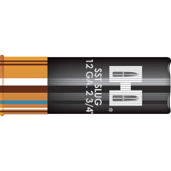 Hornady SST 12 Gauge Ammunition 2-3/4" 300 grain 2000 fps FTX Sabot Plated Polymer Tip Sabot Slug Box of 5