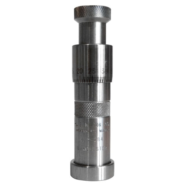 L.E. Wilson Stainless Steel Chamber Type Micrometer Seater Die 6mm BR  (Bench Rest)