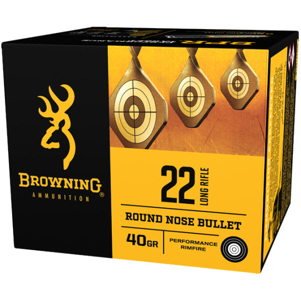BROWNING AMMO 22LR 40gr LRN PR BPR 400/bx 4/cs