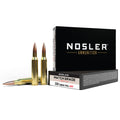 Nosler Match Grade 338 Lapua Magnum Ammunition 300 Grain Custom Competition Hollow Point Box of 20