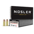 Nosler 9mm Luger Ammunition 115 Grain ASP Jacketed Hollow Point Box of 50