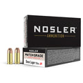 Nosler 9mm Luger Ammunition 124 Grain ASP Jacketed Hollow Point Box of 50