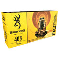 Browning Training & Practice 40 S&W Ammunition 165 Grain Full Metal Jacket Box of 50