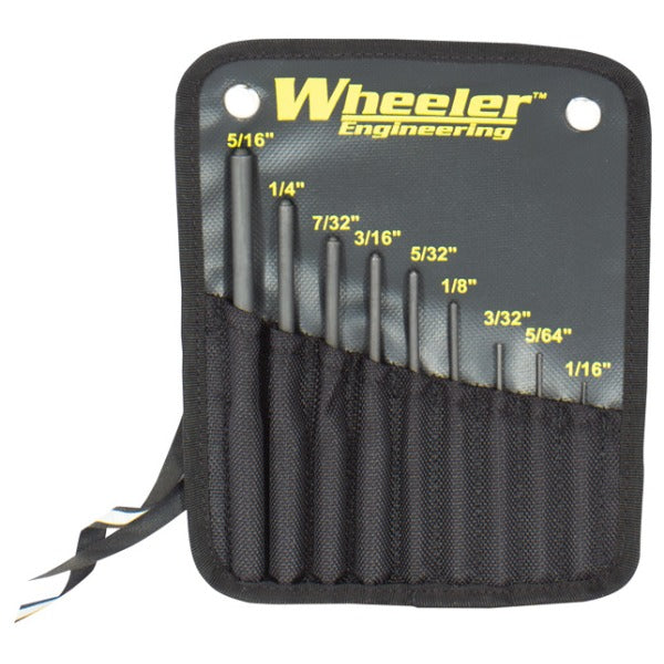 Wheeler Roll Pin Punch Set