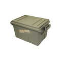 MTM AMMO CRATE FLAT ARMY GREEN IN:17.2"x10.7"x9.2"