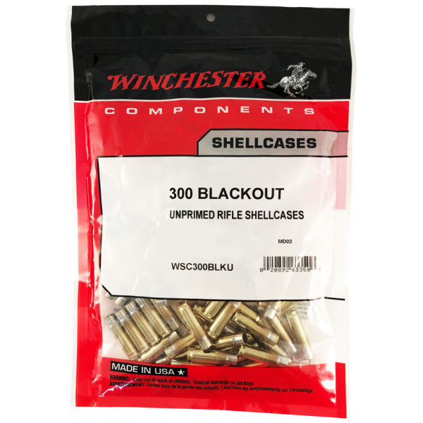 Winchester 300 AAC Blackout (7.62x35mm) Brass Bag of 100