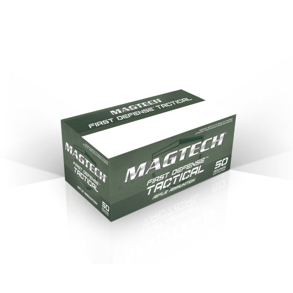 Magtech 5.56x45mm NATO Ammunition 55 Grain Full Metal Jacket Box of 50