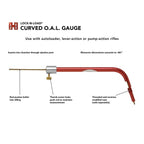 HORNADY OAL GA. CURVED AUTO/LEVER ACTION/PUMP