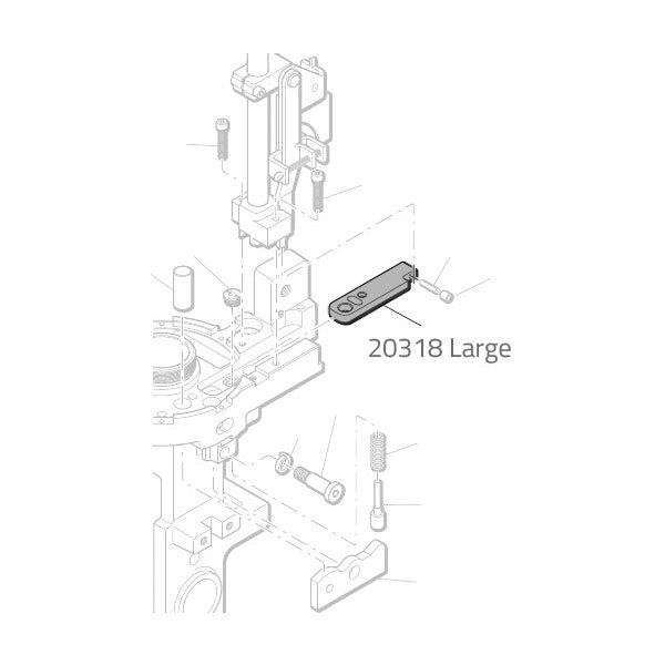 DILLON SUPER-1050 PRIMER SLIDE ASSEMBLY, LARGE