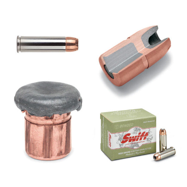 Swift 454 Casull Ammunition 300 Grain A-Frame Jacketed Hollow Point Box of 20
