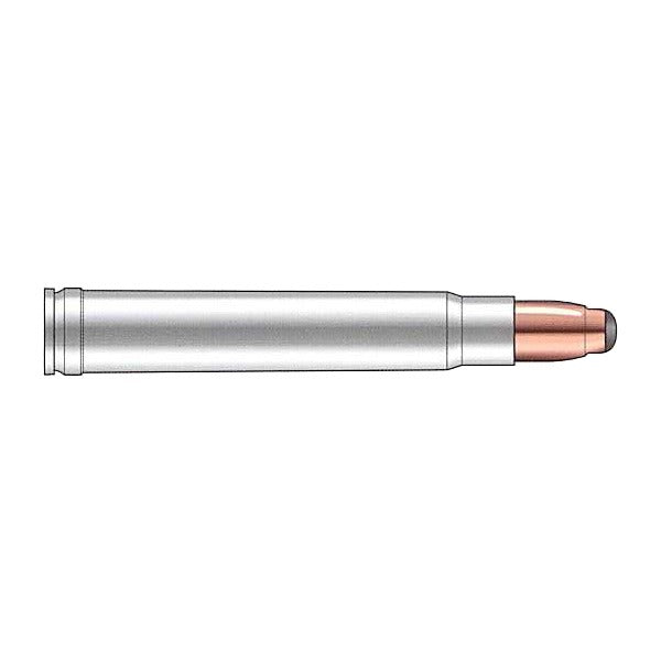 Swift 375 H&H Magnum Ammunition 300 Grain Bonded Jacketed Soft Point Box of 20