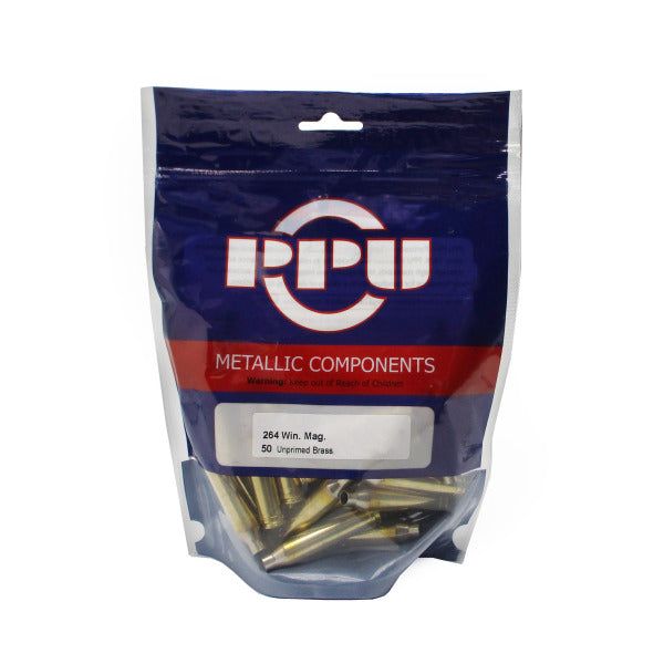 Prvi 264 Winchester Magnum Brass Bag of 50