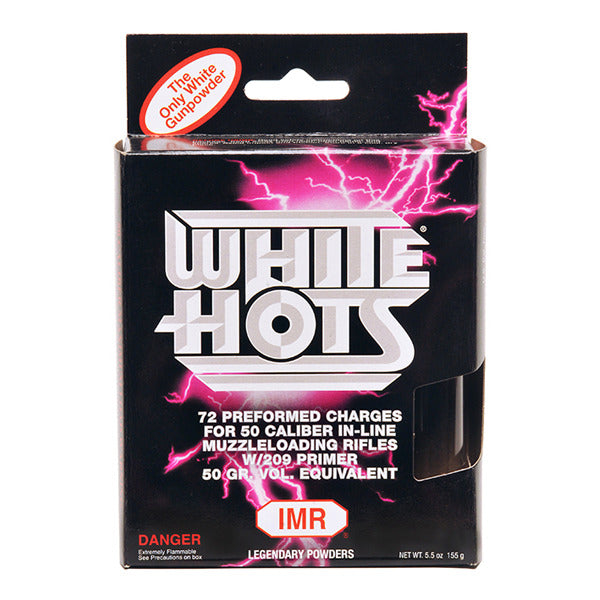 IMR White Hots Smokeless Powder Box of 72
