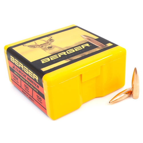 Berger Classic Hunter 28 Caliber, 7mm (.284 Diameter) Bullets 150 grain Boat Tail Hollow Point Box of 100