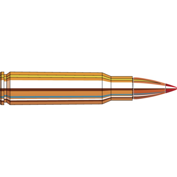 Hornady Black 6.8mm Remington SPC Ammunition 110 Grain V-MAX Polymer Tip Box of 20