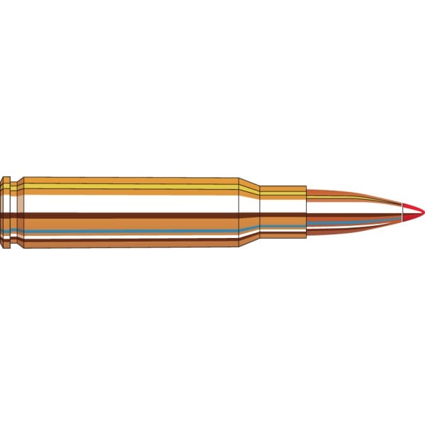 Hornady Black 308 Winchester Ammunition 155 Grain A-MAX Polymer Tip Box of 20