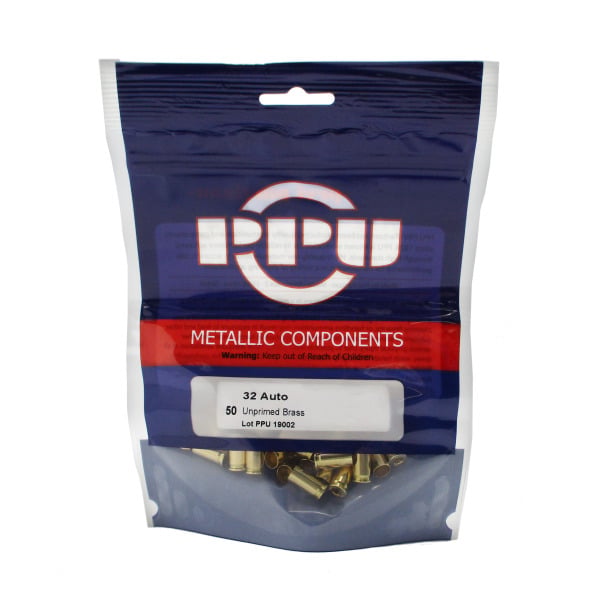 Prvi 32 ACP Brass Bag of 50