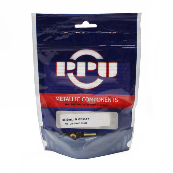 Prvi 38 S&W Brass Bag of 50