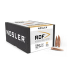 Nosler RDF 264 Caliber, 6.5mm (.264 Diameter) Bullets 140 grain Boat Tail Hollow Point Box of 500