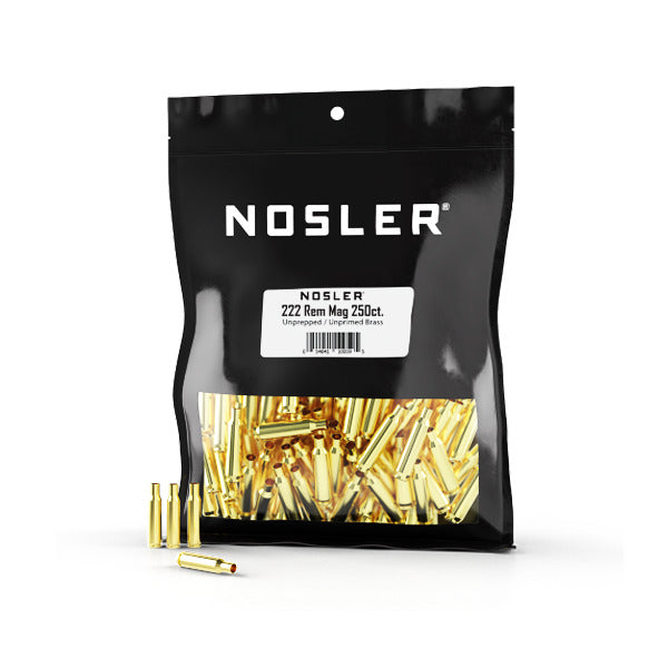 Nosler 222 Remington Magnum Brass Bag of 250