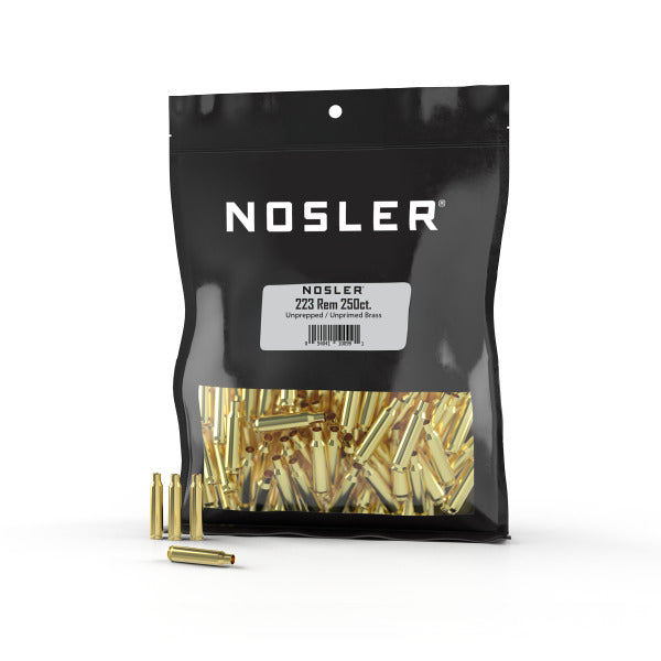 Nosler 223 Remington Brass Bag of 250
