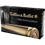 Sellier & Bellot 7x57mm Mauser Ammunition 140 Grain Jacketed Soft Point Box of 20