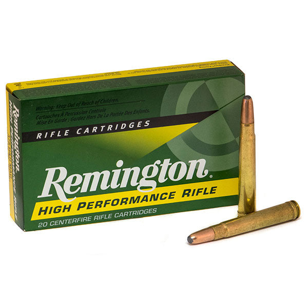 Remington High Performance Rifle 375 H&H Magnum Ammunition 270 Grain Soft Point Box of 20