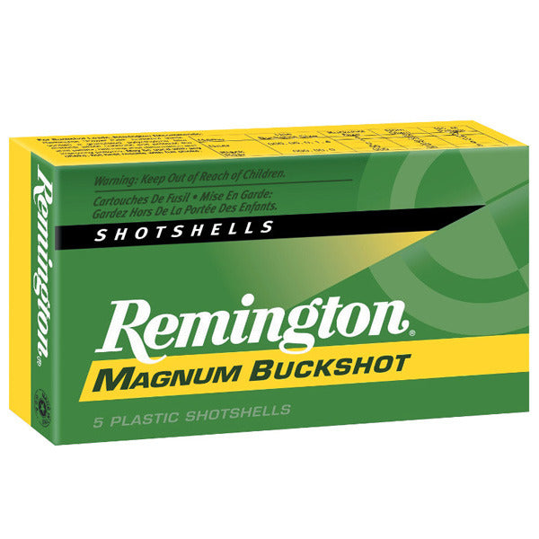 Remington Express 12 Gauge Ammunition 3" #000 1225 fps Buckshot Box of 5