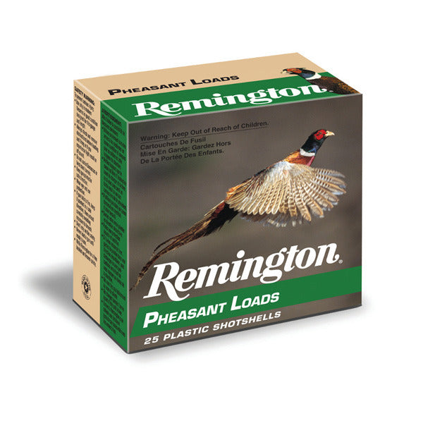Remington Pheasant Loads 12 Gauge Ammunition 2-3/4" #7.5 1-1/4 oz 1330 fps Box of 25