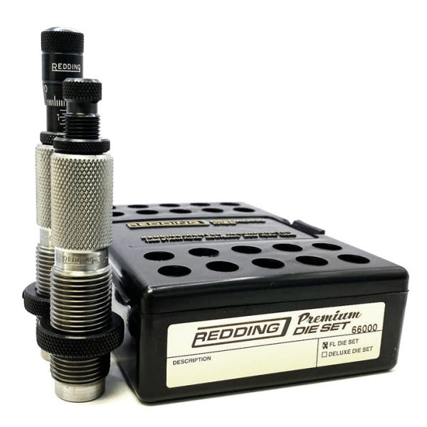 Redding Premium Full Length Sizing 2 Die Set 22 Nosler