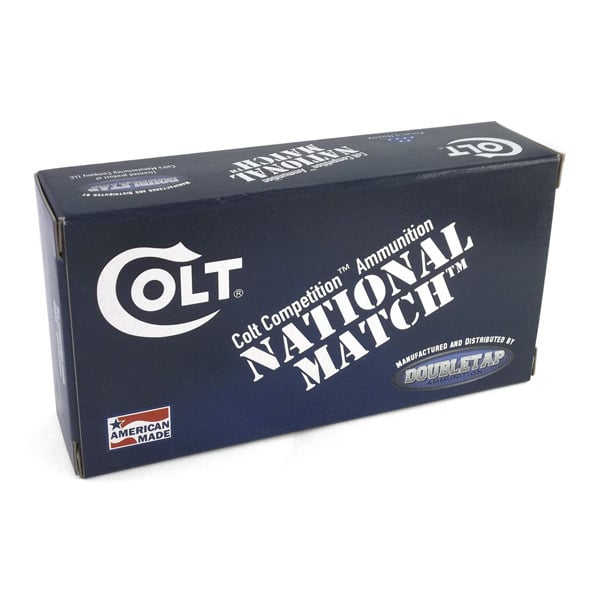 Colt 38 Super Ammunition 124 Grain Full Metal Jacket Box of 50
